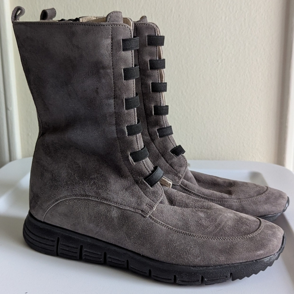 Amalfi by Rangoni James Lace-up Boot Ardesia Narrow Width Women's Size 7